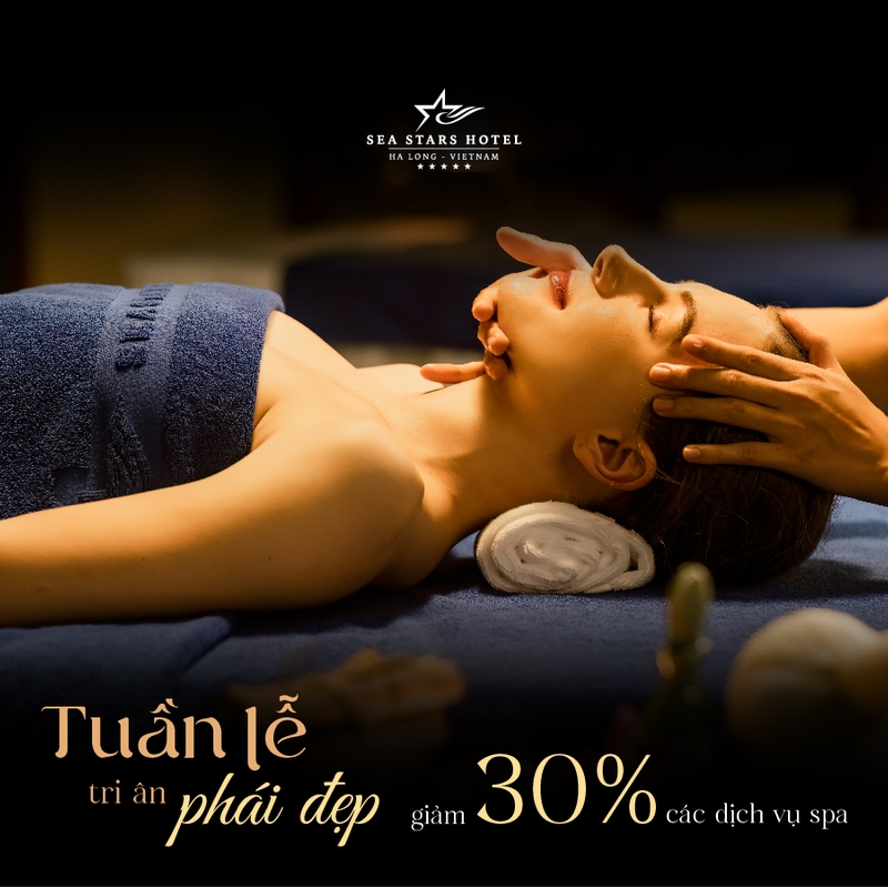 Tuần lễ vàng tri ân phái đẹp - Ưu đãi 30% dịch vụ spa